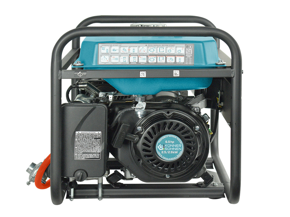 LPG/benzin generator "Könner & Söhnen" KS 2900G