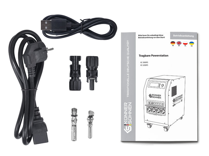KS 3000PS 3-i-1 Bärbar Kraftstation