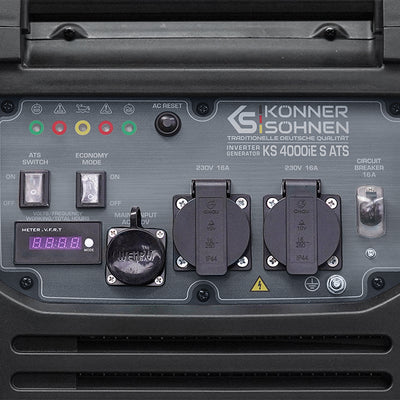 Painel de controlo ergonómico