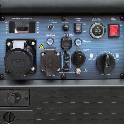 Ergonomic control panel