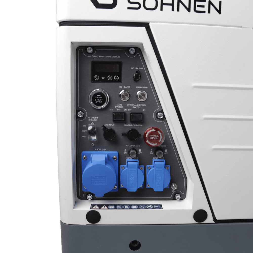 Diesel invertorový generátor v odhlučněném krytu KS 6500iDE S ATSR
