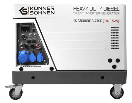 Diesel Inverter Generator in Geluiddichte Behuizing KS 6500iDE S ATSR