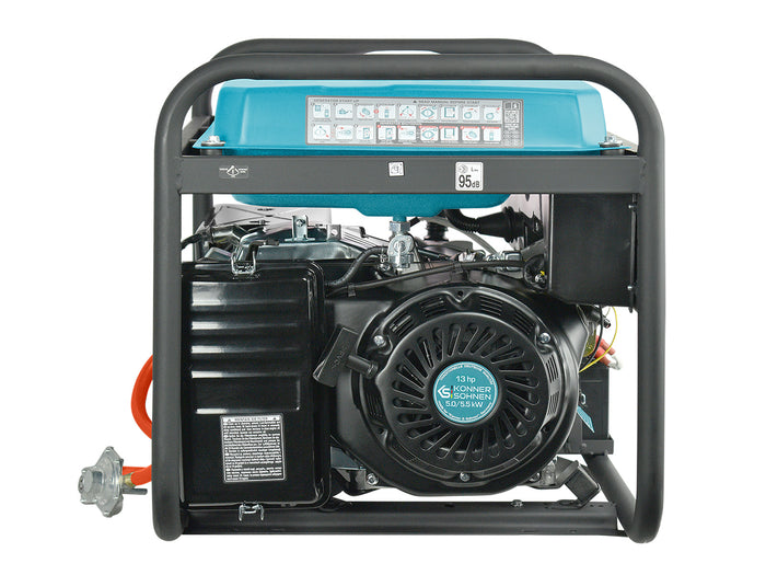 LPG/Бензинов генератор „Könner & Söhnen“ KS 7000E G