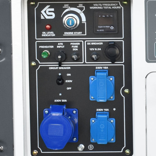 Panel de control ergonómico