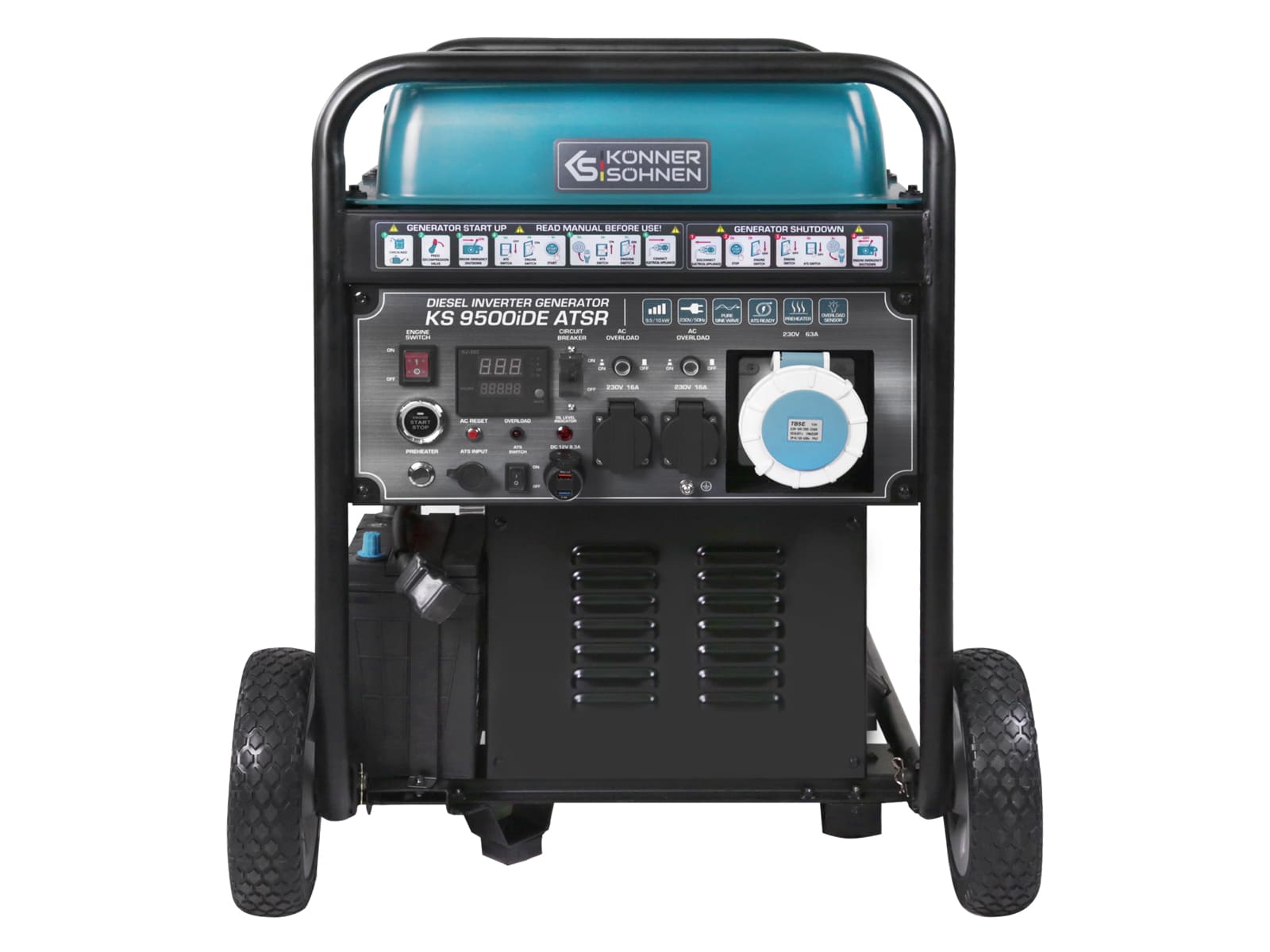 Дизелов инверторен генератор KS 9500iDЕ ATSR