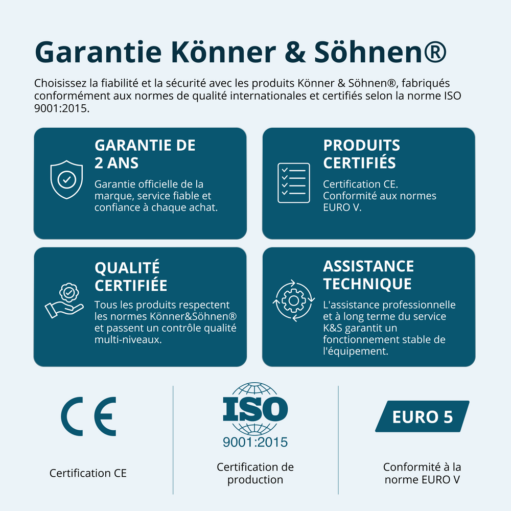 Groupe électrogène Inverter KS 9500iE S ATSR