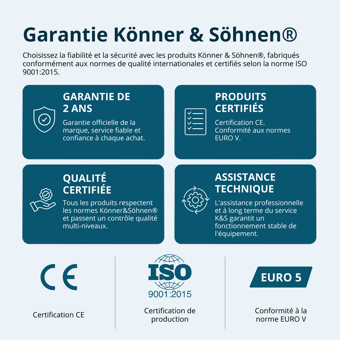Groupe électrogène Inverter KS 9500iE S ATSR