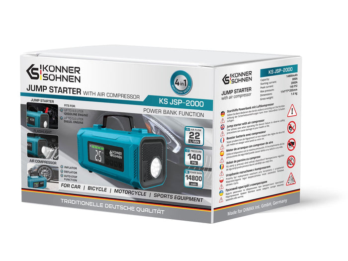 Redresor auto cu compresor KS JSP-2000