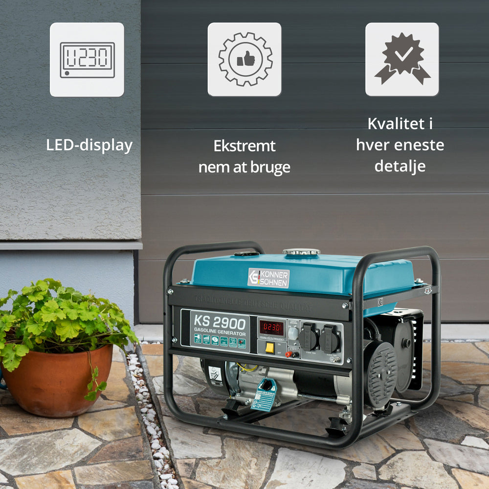 Benzingenerator "Könner & Söhnen" KS 2900