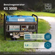 Benzinegenerator "Könner & Söhnen" KS 3000 thumbnail