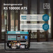 Benzin-Generator "Könner & Söhnen" KS 10000E ATS thumbnail