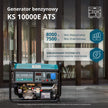 Generator benzynowy „Könner & Söhnen” KS 10000E ATS thumbnail