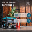 Gerador a GPL/Gasolina 'Könner & Söhnen' KS 10000E G thumbnail