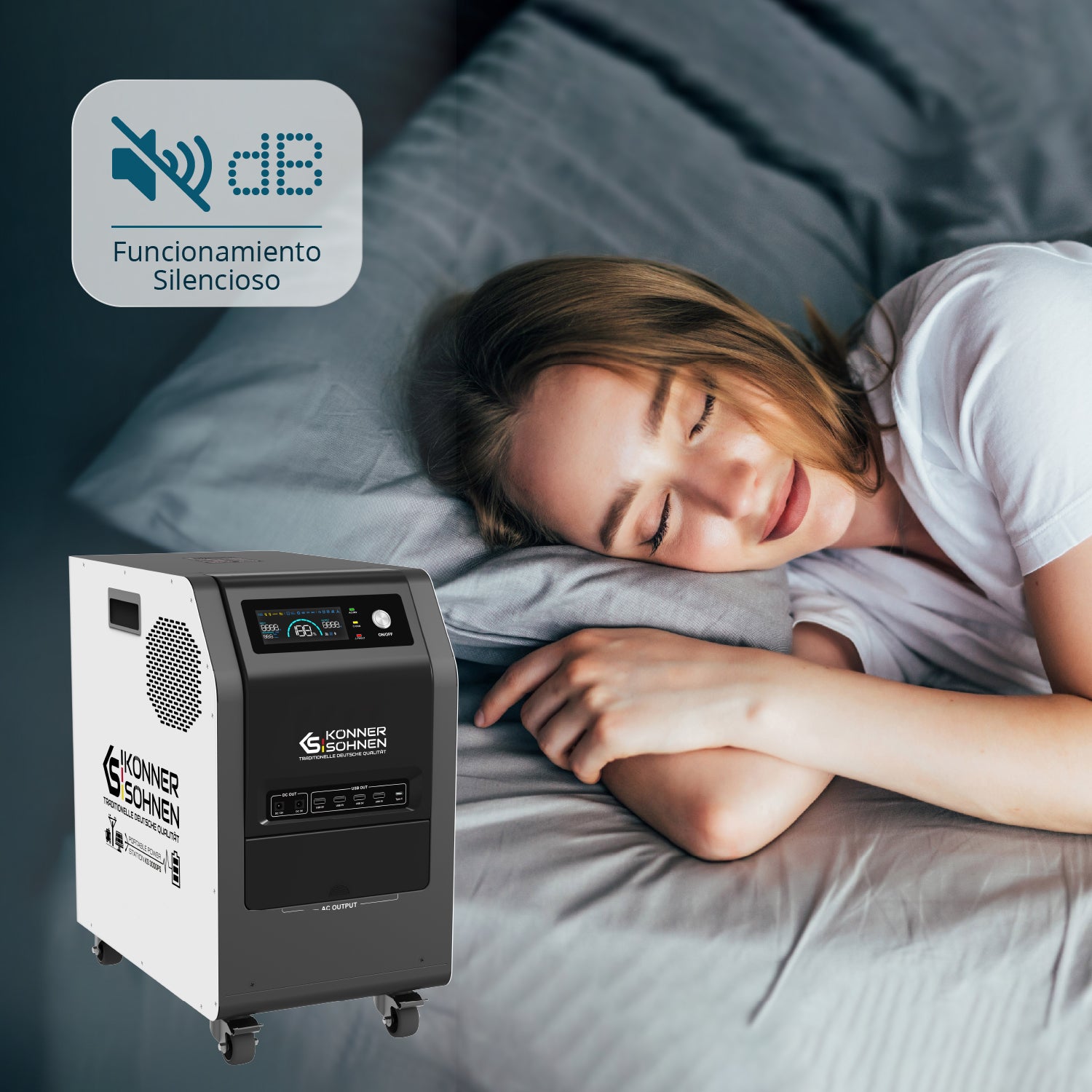 Central eléctrica portátil 3 en 1 KS 3000PS