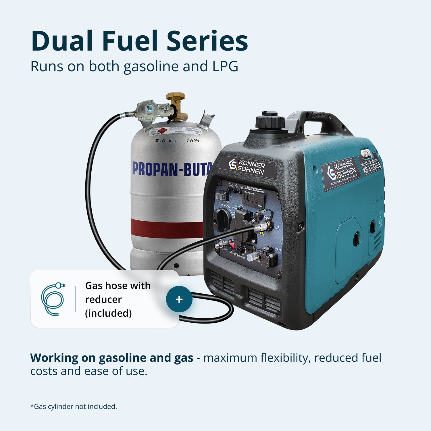 Μετατροπέας γεννήτριας LPG/βενζίνης KS 3100iG S