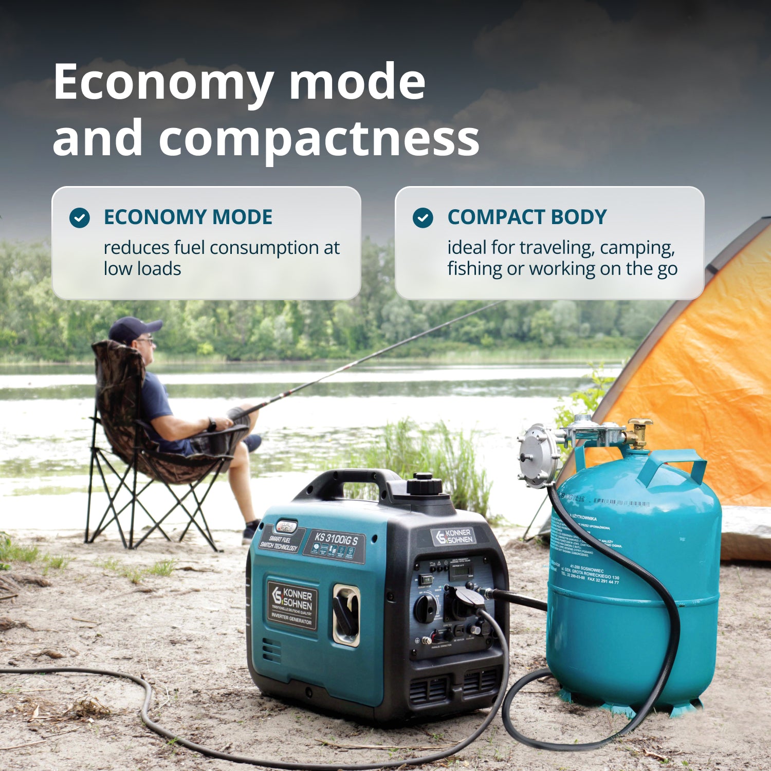 Μετατροπέας γεννήτριας LPG/βενζίνης KS 3100iG S