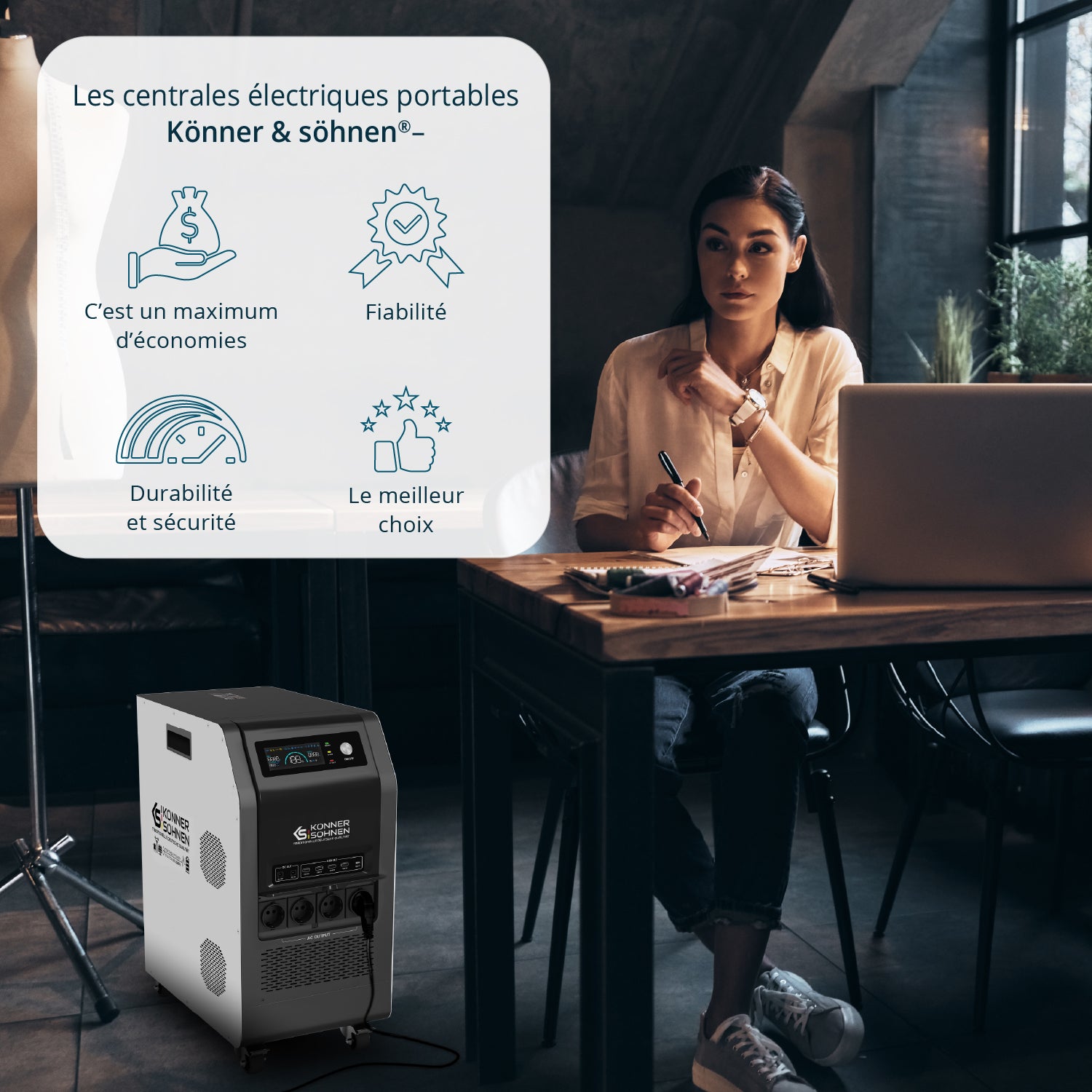 Station d’énergie portable KS 5200PS