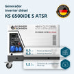 Generador inverter diésel en carcasa insonorizada KS 6500iDE S ATSR (Reacondicionado Bueno estado) thumbnail