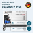 Generator invertor diesel în carcasă insonorizată KS 6500iDE S ATSR (Recondiționat – Stare Bună) thumbnail