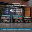 Generator benzynowy „Könner & Söhnen” KS 7000E 1/3 thumbnail