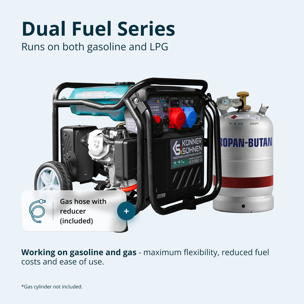 Μετατροπέας γεννήτριας LPG/βενζίνης KS 8100iEG 1/3