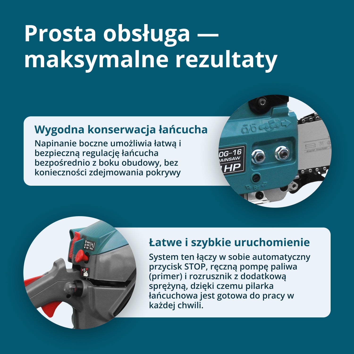 Motosserra a Gasolina KS CS20G-16