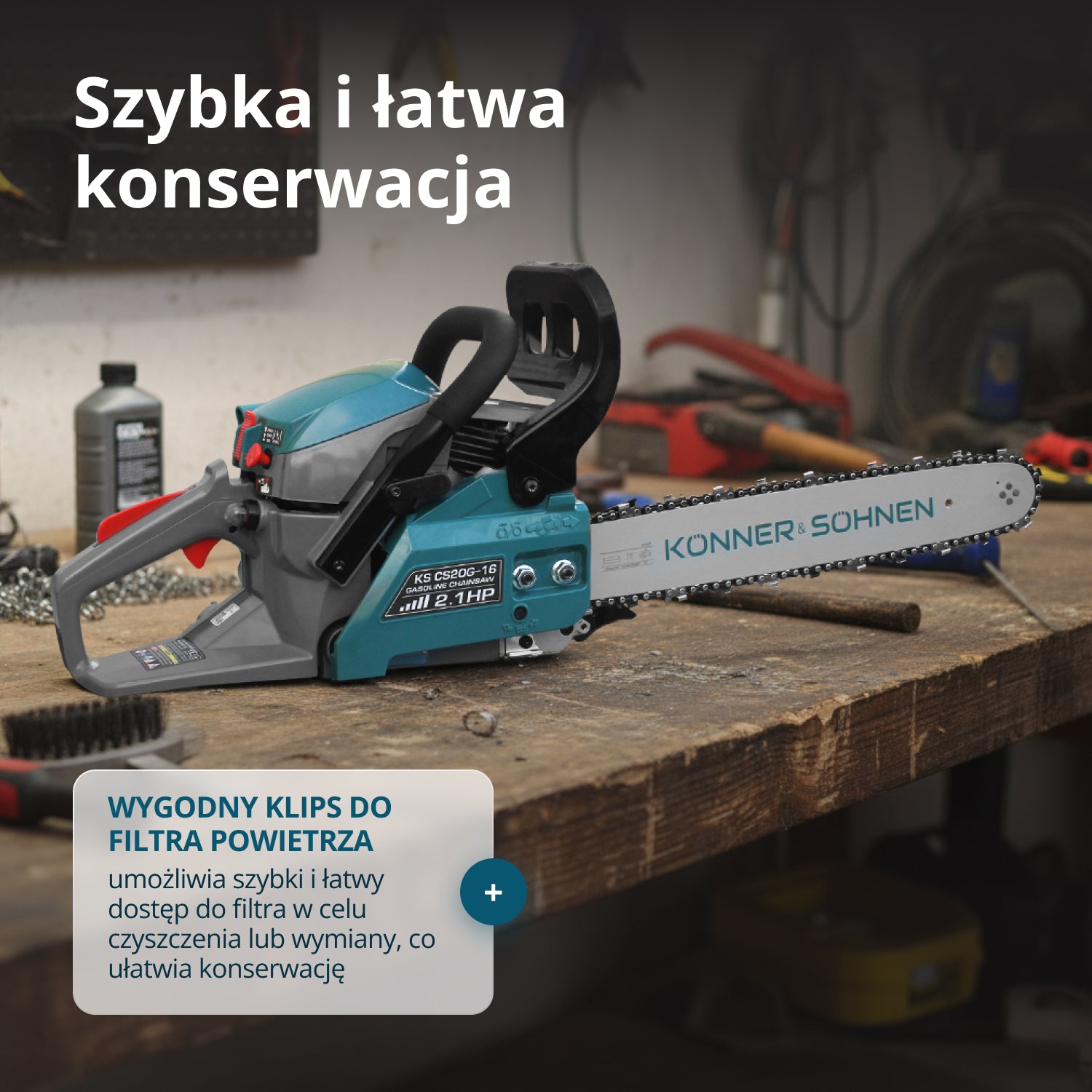 Motosserra a Gasolina KS CS20G-16