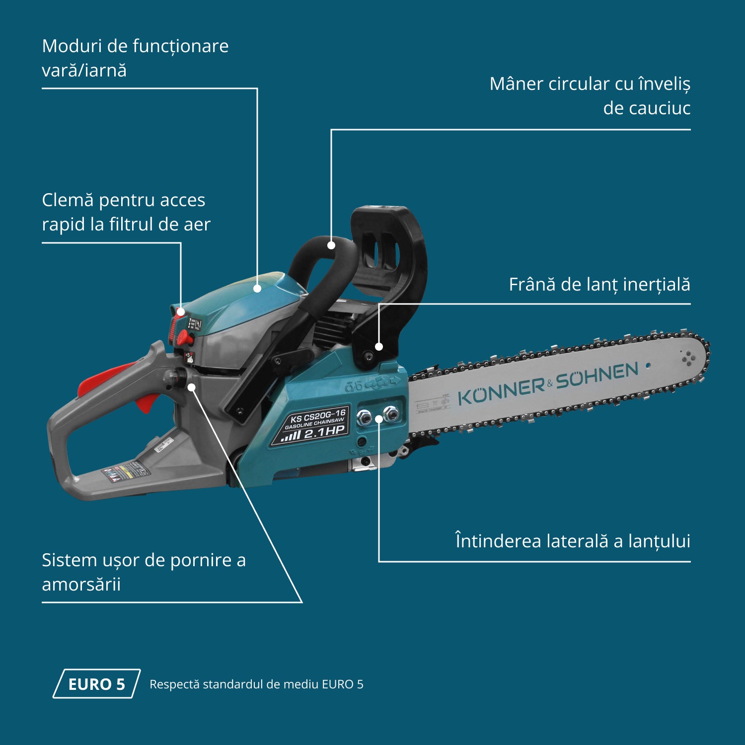 Motosserra a Gasolina KS CS20G-16