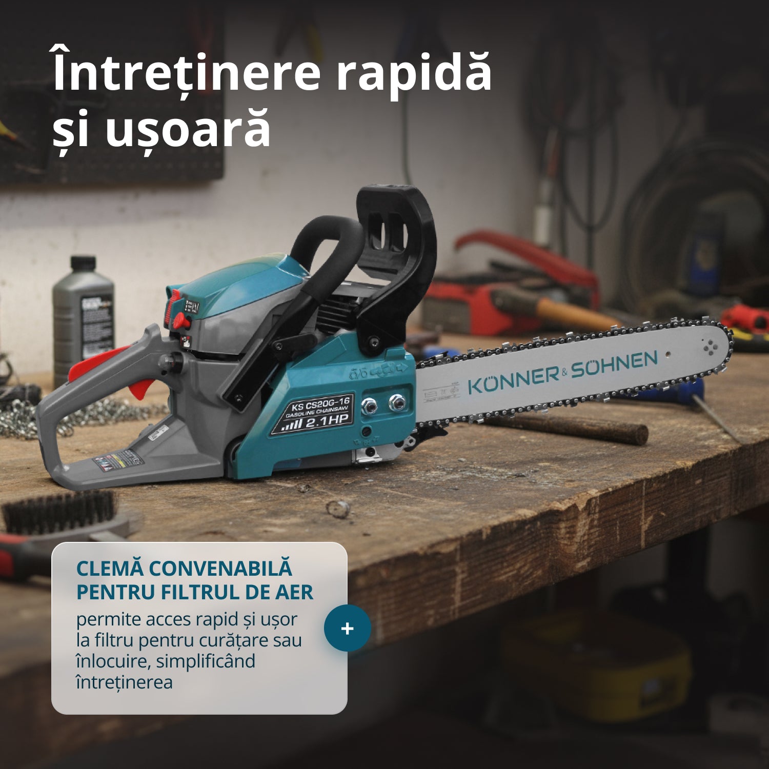 Motosserra a Gasolina KS CS20G-16