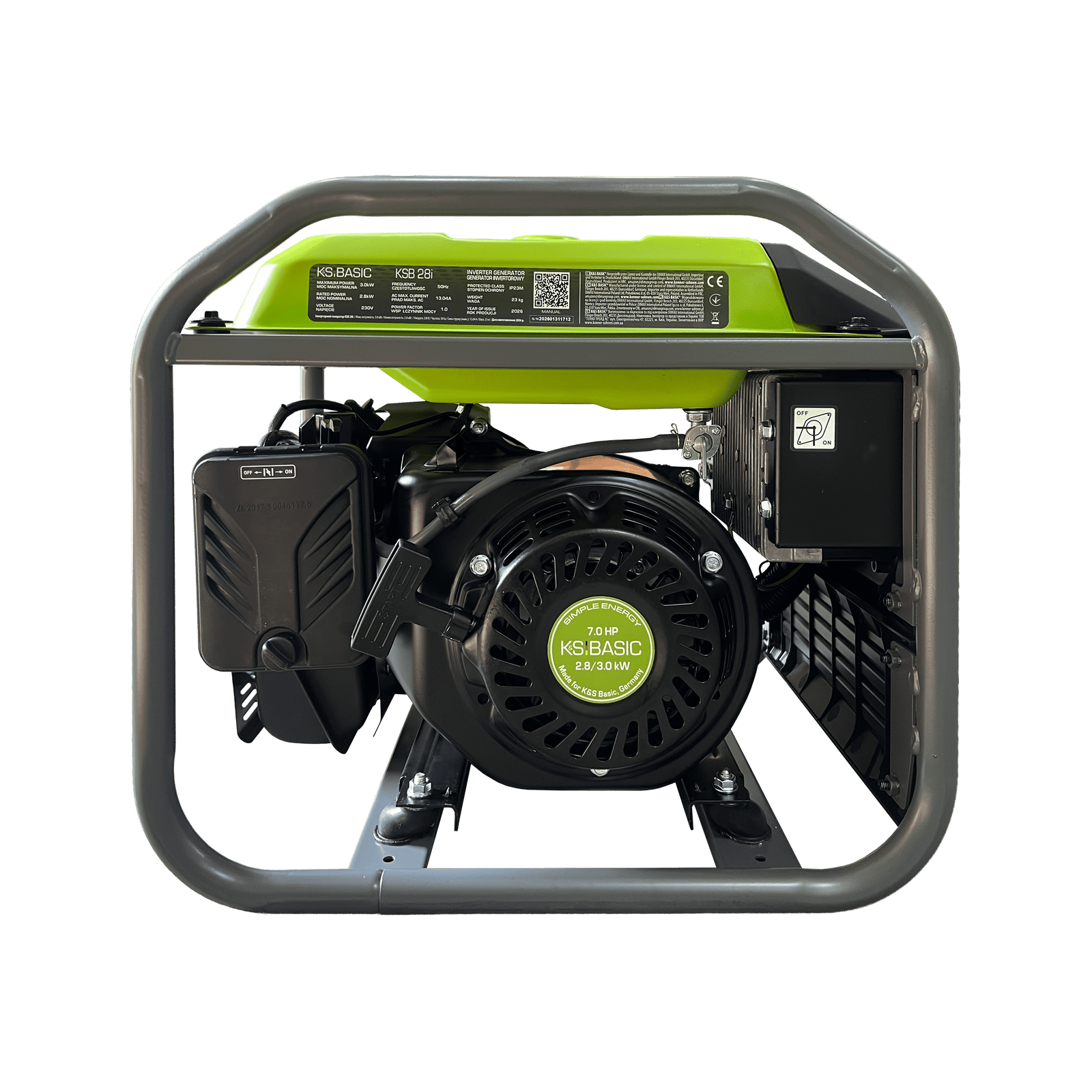 Invertorový generátor KSB 28i