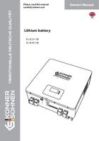Litiumakku KS LB 24-100, KS LB 48-100
