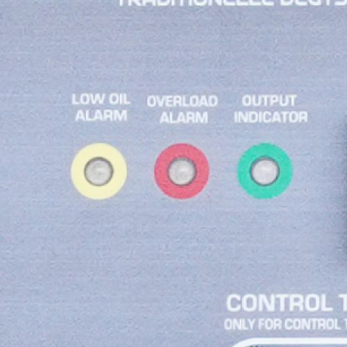 Monitoring of all important operating parameters