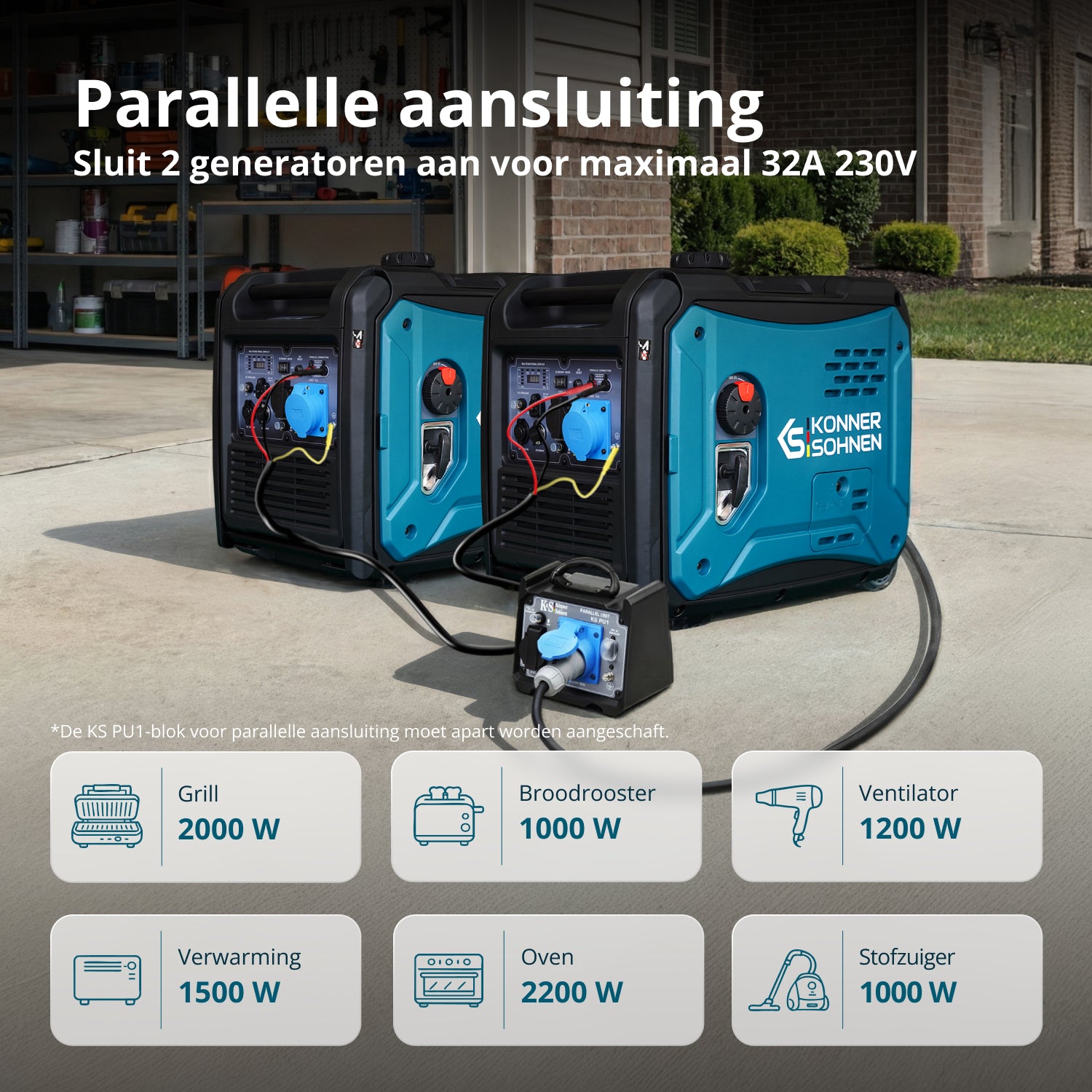 Invertergenerator KS 6000iE S