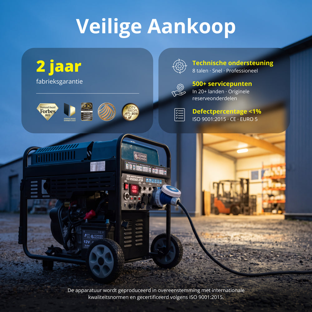 Diesel-invertergenerator KS 9500iDE ATSR