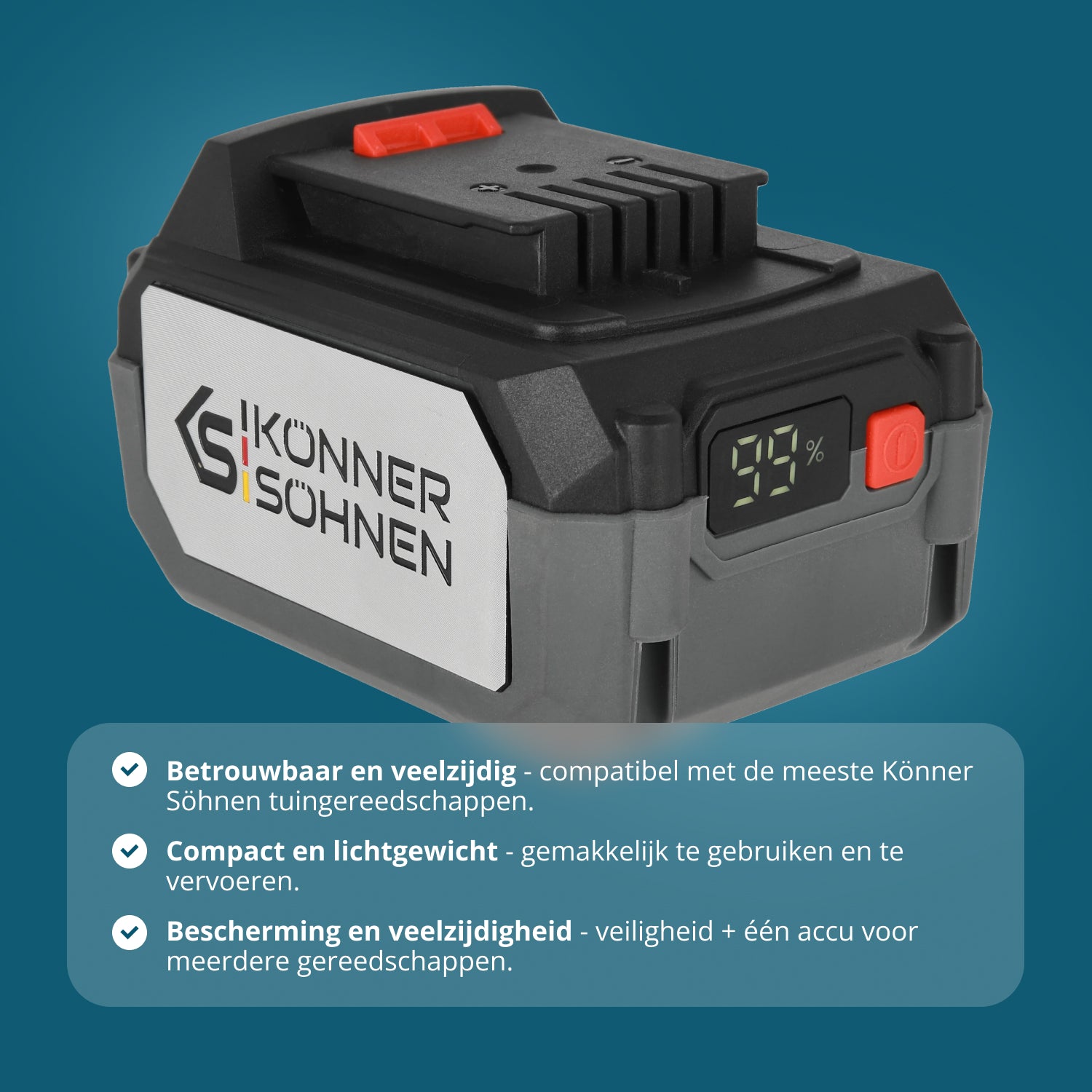 20V Lithiumbatterij KS 20V4-1