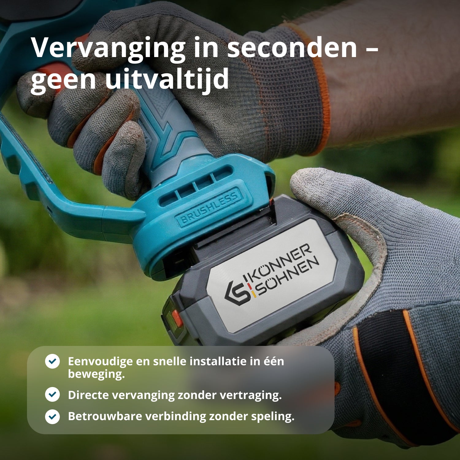 20V Lithiumbatterij KS 20V4-1