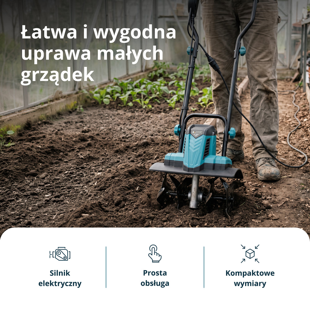 Glebogryzarka elektryczna KS 1000T E
