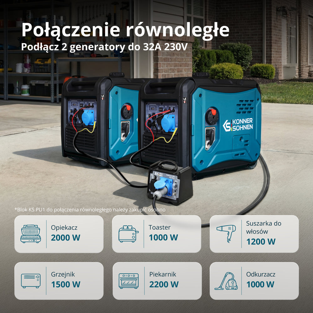 Generator inwertorowy KS 6000iE S