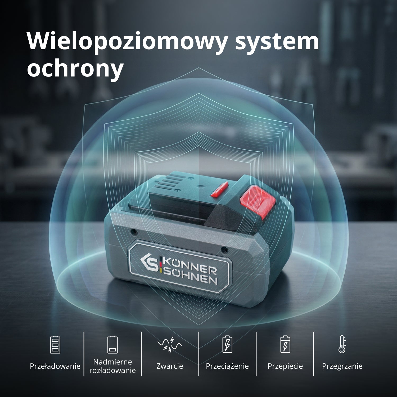 Akumulator litowy 20V KS 20V6-2
