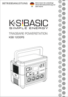 Tragbare Powerstation KSB 1200PS