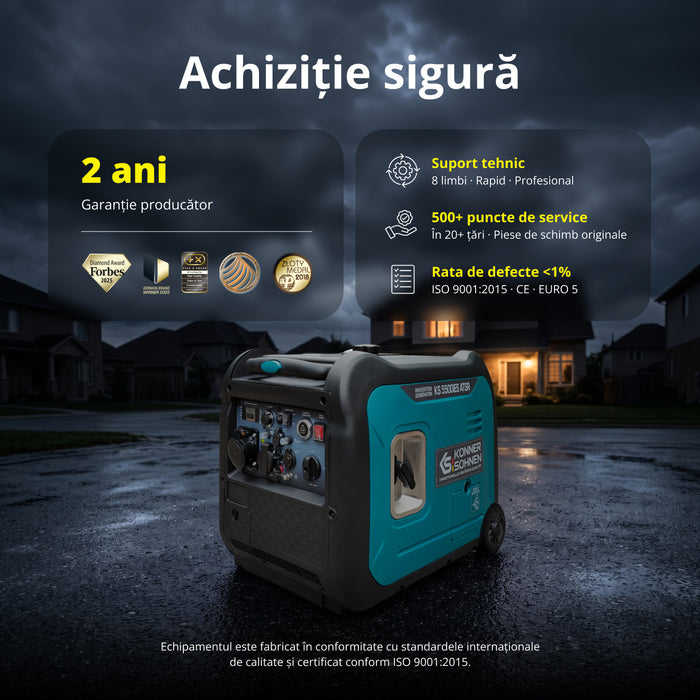 Generator cu inverter KS 5500iE S ATSR