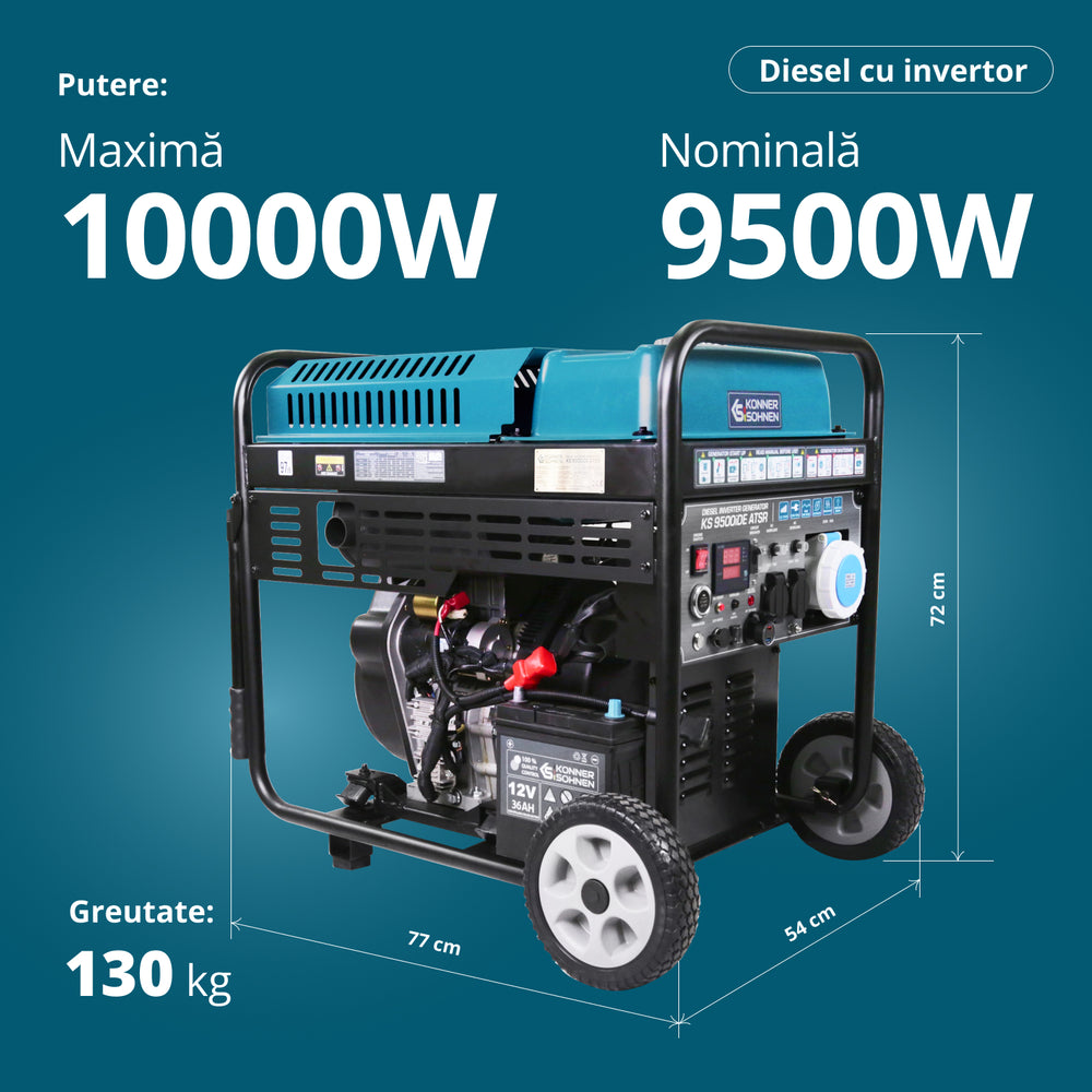 Generatoare cu inverter diesel KS 9500iDЕ ATSR