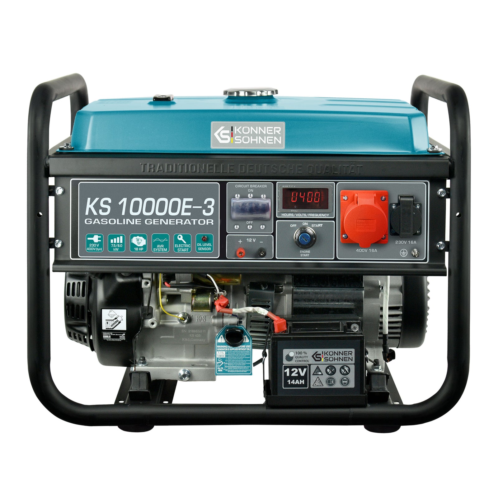 Benzingenerator "Könner & Söhnen" KS 10000E-3