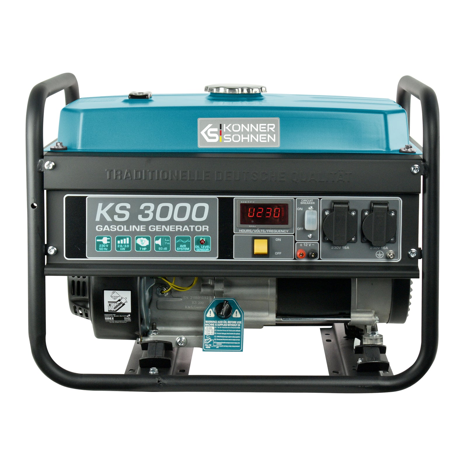 Gerador a gasolina "Könner & Söhnen" KS 3000