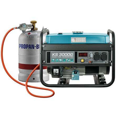 Generator LPG/Benzină „Könner & Söhnen” KS 3000G