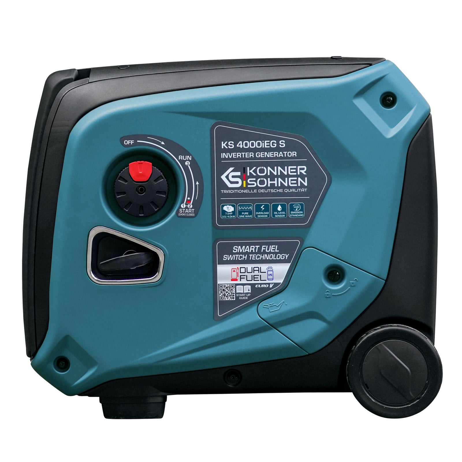 Generator cu inverter pe GPL/benzină KS 4000iEG S