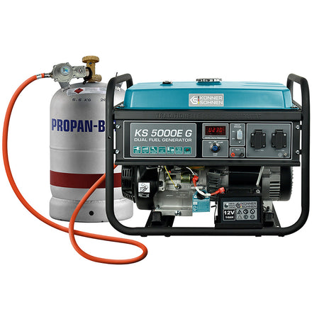 Генератор LPG/Бензин «Könner & Söhnen» KS 5000E G