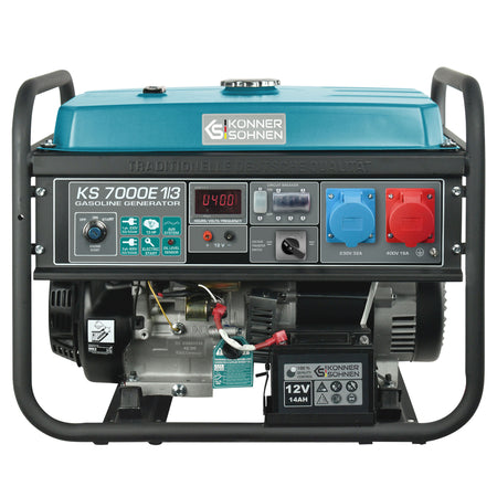 Benzin generátor „Könner & Söhnen” KS 7000E 1/3