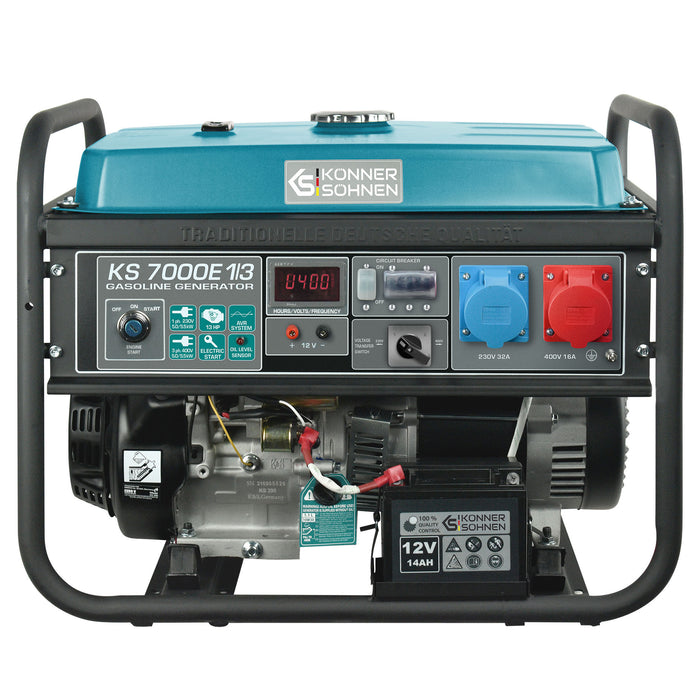 Benzingenerator "Könner & Söhnen" KS 7000E 1/3