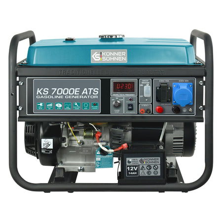 Benzinmotoros generátor „Könner & Söhnen” KS 7000E ATS